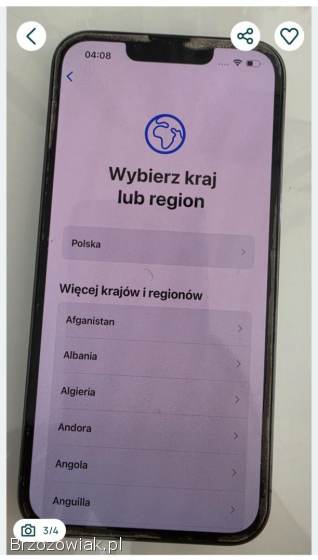 Iphone 13pro niebieski