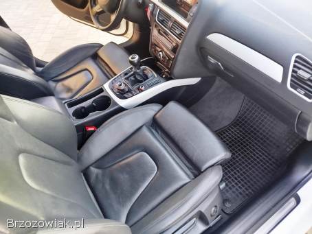 Audi a4 b8 2,  0tdi cr S-LINE ⭐ skóra,  navi,  led bixenon ⭐ pelny serwis ⭐ 2015r