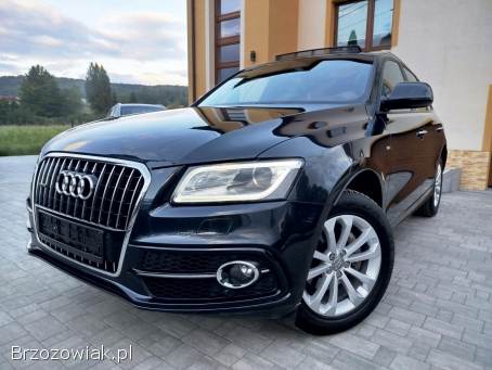 Audi Q5 S-LINE ✅ 2,  0TDI 190KM ✅ PANORAMA,  NAVI,  HAK,  SKÓRA,  2016 ✅