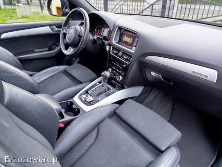 Audi Q5 S-LINE ✅ 2,  0TDI 190KM ✅ PANORAMA,  NAVI,  HAK,  SKÓRA,  2016 ✅
