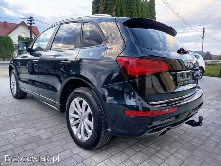 Audi Q5 S-LINE ✅ 2,  0TDI 190KM ✅ PANORAMA,  NAVI,  HAK,  SKÓRA,  2016 ✅
