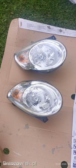 Reflektory przednie lampy KIA PICANTO I 2007-2011 Angielskie (RHD) STAN BDB