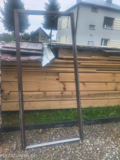 Drzwi zewnętrzne PCV 230 x 106