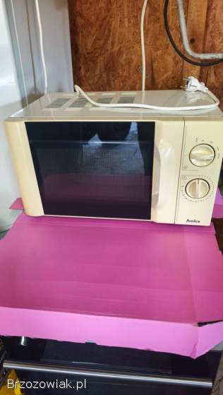 Kuchenka gazowa Amica,  Okap,  kuchenka mikrofalowa