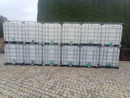 Zbiornik mauzer 1000L na wodę