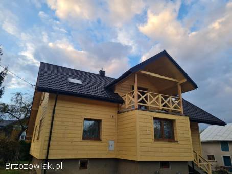 DREWNIANE ELEWACJE MONTAŻ