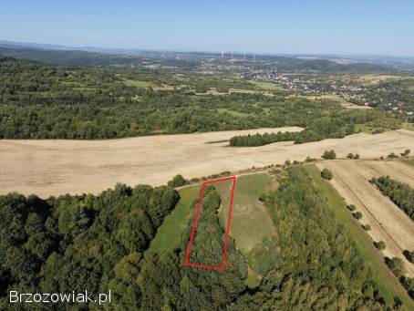 Widokowa działka Równe gmina Dukla