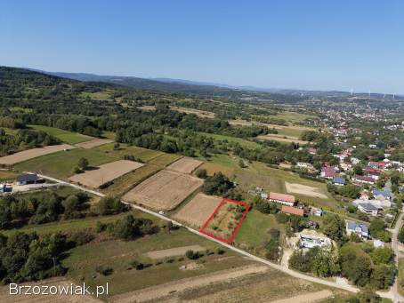 Widokowa działka Równe gmina Dukla