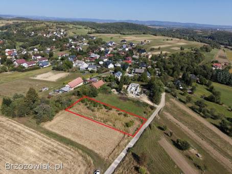 Widokowa działka Równe gmina Dukla