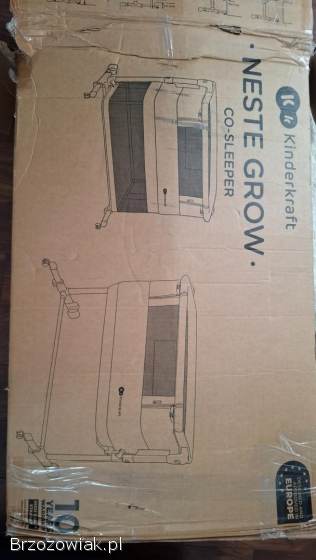 Łóżeczko kinderkraft neste grow co sleeper
