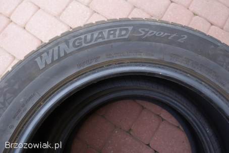 Opony zimowe 235/55R17 około 6,  5 mm 2 szt.  Platin dot3422 i 2 szt.  Nexnen dot2424