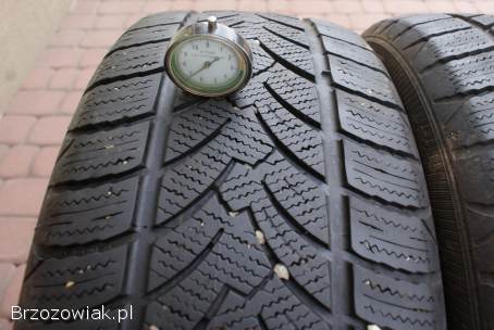 Opony zimowe 235/55R17 około 6,  5 mm 2 szt.  Platin dot3422 i 2 szt.  Nexnen dot2424