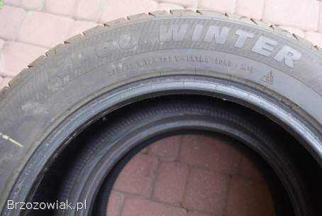 Opony zimowe 235/55R17 około 6,  5 mm 2 szt.  Platin dot3422 i 2 szt.  Nexnen dot2424
