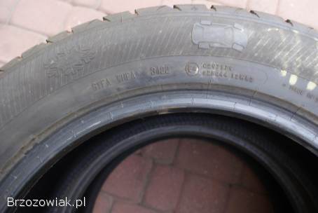 Opony zimowe 235/55R17 około 6,  5 mm 2 szt.  Platin dot3422 i 2 szt.  Nexnen dot2424