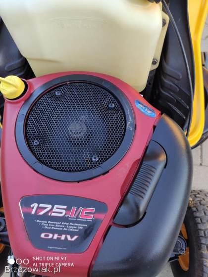 Kosiarka traktorek Cub Cadet 17.  5km pompa Briggs Stratton