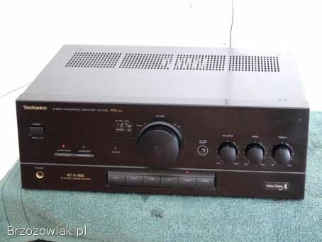 Wzmacniacz stereo Technics SU-X120 mocny,  sprawny i ładny.  DOSTAWA