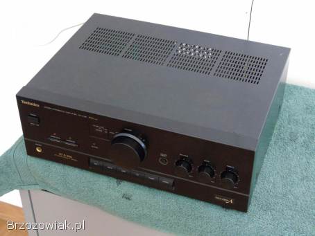 Wzmacniacz stereo Technics SU-X120 mocny,  sprawny i ładny.  DOSTAWA