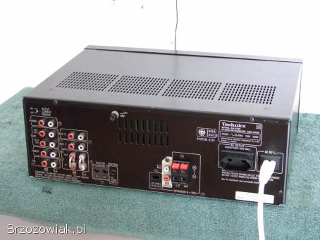 Wzmacniacz stereo Technics SU-X120 mocny,  sprawny i ładny.  DOSTAWA