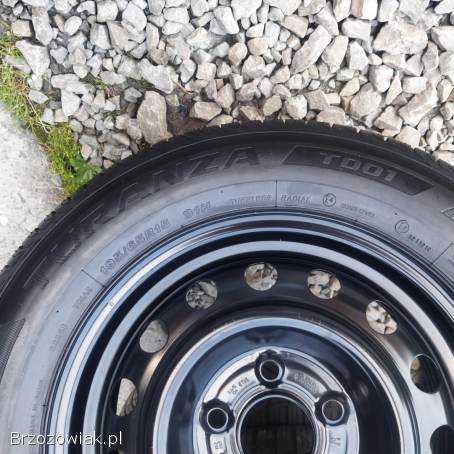 Nowe Koło dojazdowe Zapasówka 5x114,  3 kia hyundai opona 195/65R1