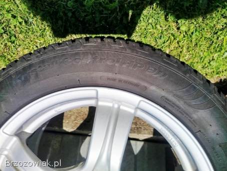 5x114,  3 oryginał nissan qashqai koła 17 alufelgi opony 4x7mm zima 225/55R17