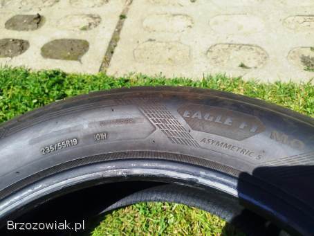 Opony letnie lato goodyear 235/55R19 7mm 2021rok 19 cali jak nowe