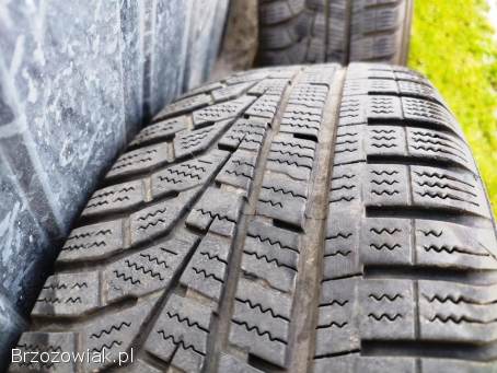 Koła zimowe hyundai ix35 tucson 5x114,  3 alufelgi czarne jak nowe 215/70R16