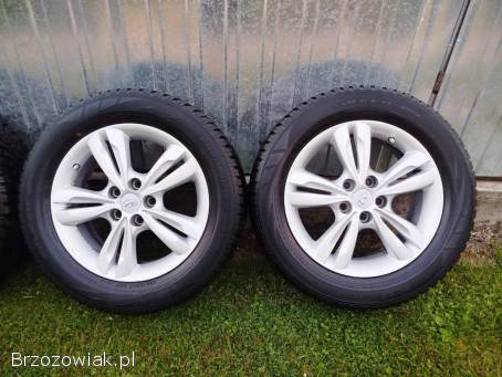 Koła zimowe hyundai ix35 tucson 5x114,  3 alufelgi 225/60R17