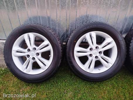 Koła zimowe hyundai ix35 tucson 5x114,  3 alufelgi 225/60R17