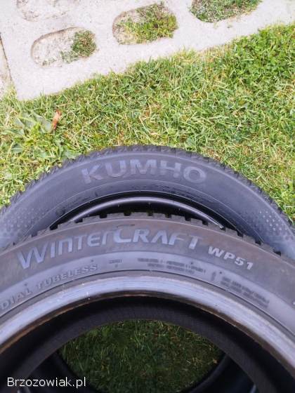 2 nowe opony zimowe kumho 205/55R16 2x9mm doty (16/22)