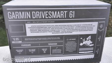 Nawigacja GARMIN DriveSmart 61 EUROPE LMT-D