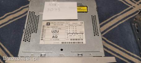 Radio opel corsa D CD30 MP3 2szt z kodem.