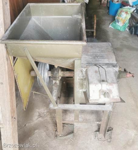 Śrutownik na na kamienie + silnik 7,  5kW