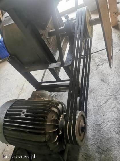 Śrutownik na na kamienie + silnik 7,  5kW