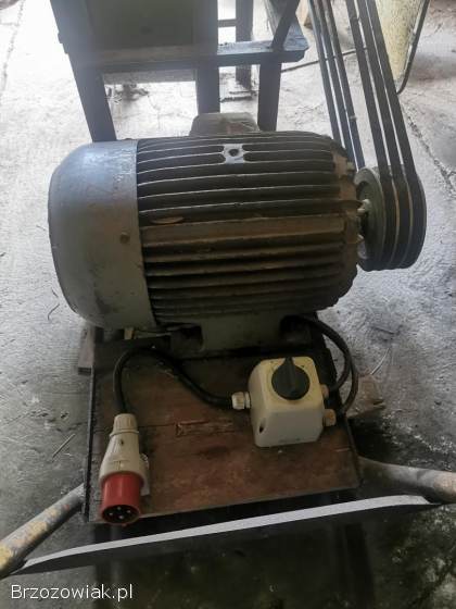 Śrutownik na na kamienie + silnik 7,  5kW