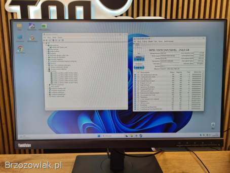 Komputer HP Prodesk 400 G4 DM Core i5-8500T 6 rdzeni 8GB RAM 256GB SSD + Monitor