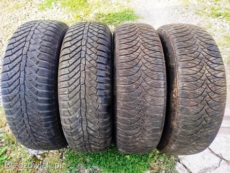 Koła zimowe kia sportage hyundai 5x114,  3 opony zima 9mm jak nowe 215/70R16