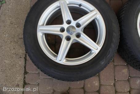 Opony zimowe 225/55R16 Debica Frigo HP2 Felgi Audi A4 B9 7Jx16 cali 5x112 ET35