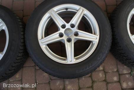 Opony zimowe 225/55R16 Debica Frigo HP2 Felgi Audi A4 B9 7Jx16 cali 5x112 ET35