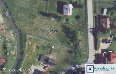 Uzbrojona działka budowlana w Kopytowej