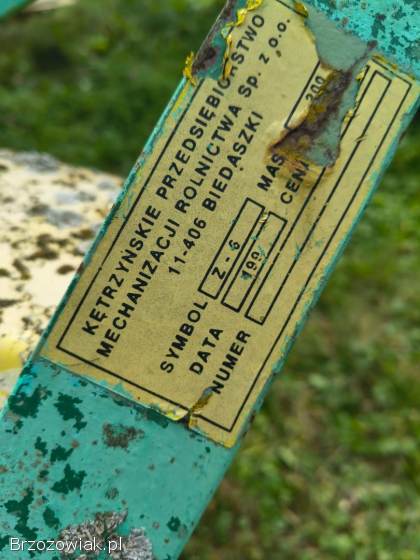 Kopaczka wibracyjna agromet boczna elewatorowa