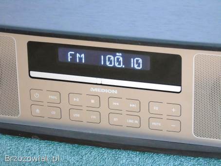 Zestaw audio Medion BT USB mp-3 radio RDS AUX.  DOSTAWA