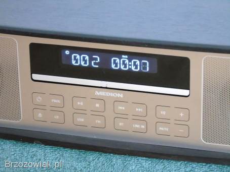 Zestaw audio Medion BT USB mp-3 radio RDS AUX.  DOSTAWA