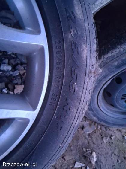 Sprzedam alufelgi z oponami r 17 5 x 108