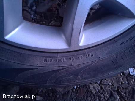 Sprzedam alufelgi z oponami r 17 5 x 108