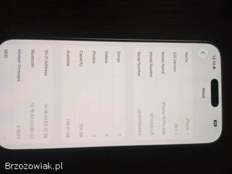Apple iPhone 16 Pro Max 256 GB