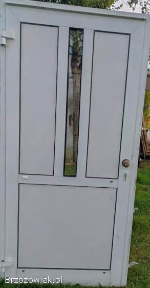 Drzwi zewnętrzne aluminiowe