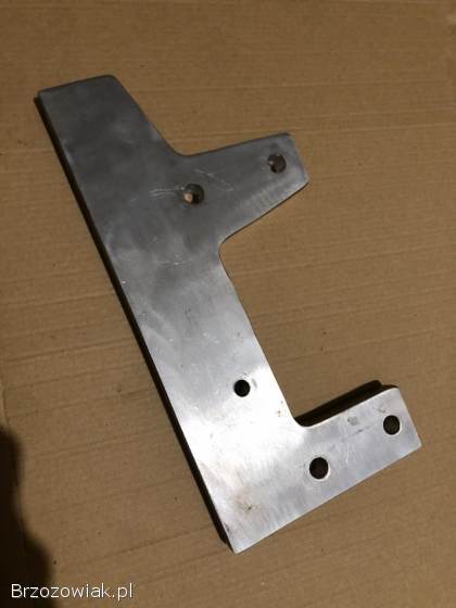 Aluminiowa płyta uchwyt mocowanie łapa tłumika breda fiat 126 maluch elegant