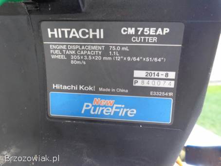 Przecinarka piła spalinowa do kostki HITACHI