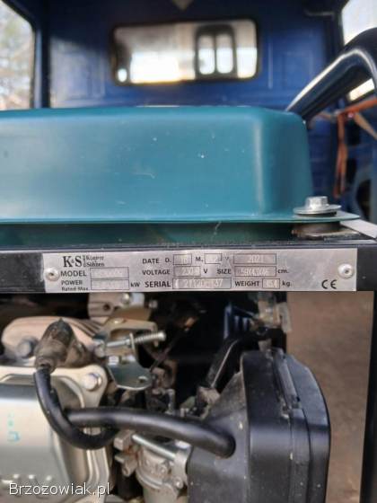 Agregat prądotwórczy hybrydowy KS3000G benzyna/LPG