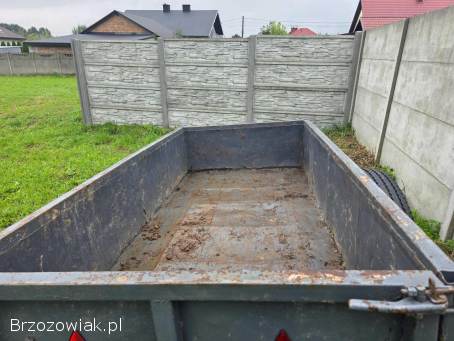 Przyczepa Rolnicza 1 osiowa